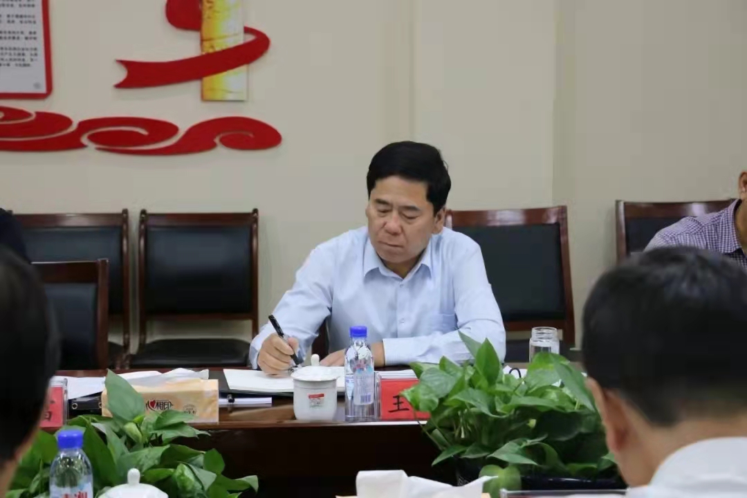 省水利厅厅长王殿武到锦凌水库调研指导工作