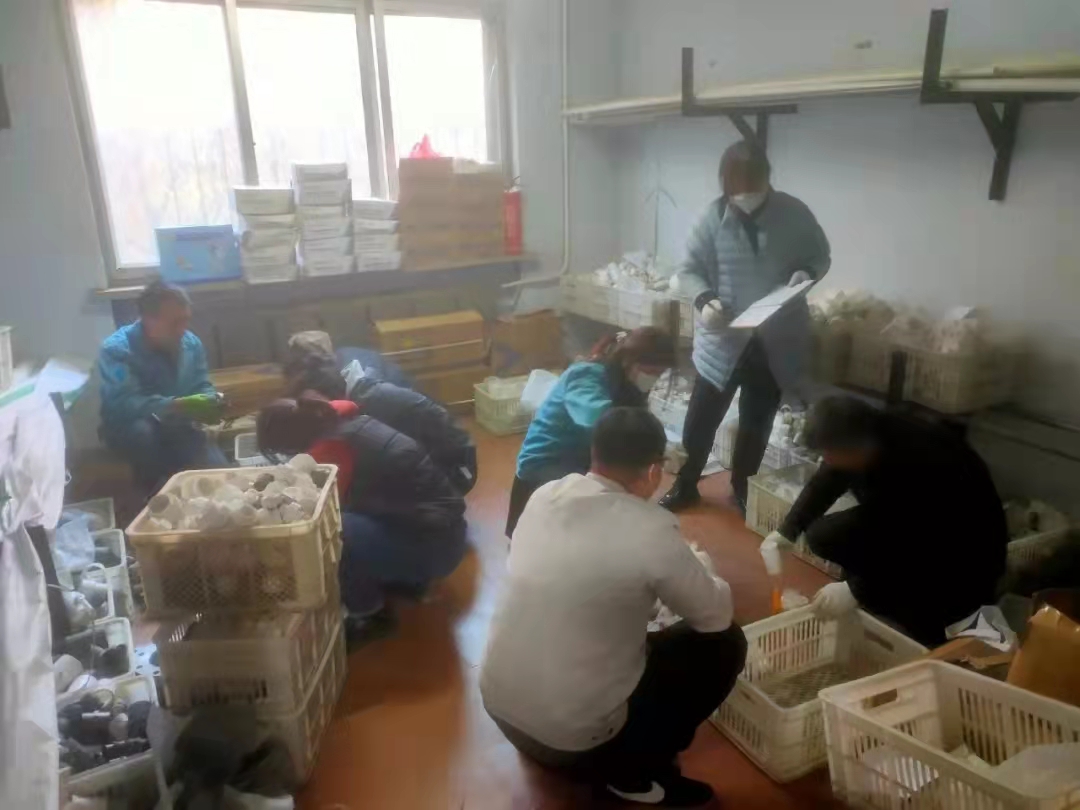经营管理三公司积极开展库存物资盘点工作