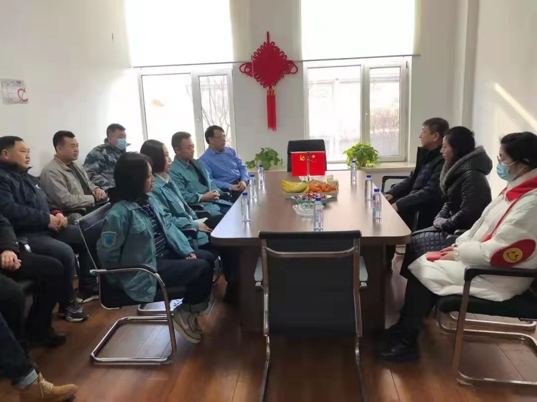 新春下基层  慰问送温暖