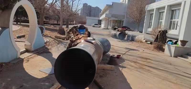 百股水厂管线改造工程第一阶段施工圆满完成