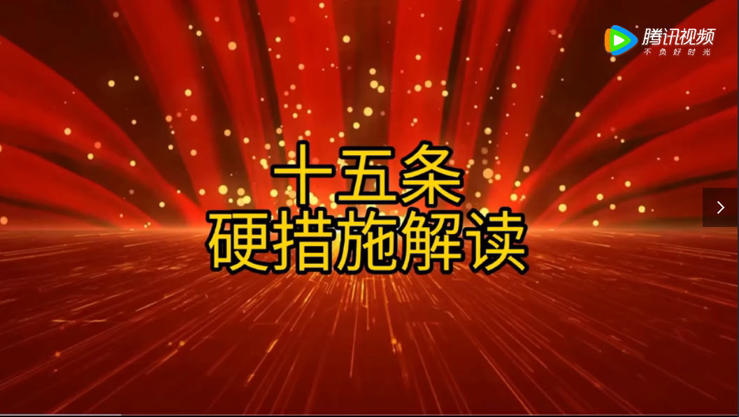 十五条应措施解读