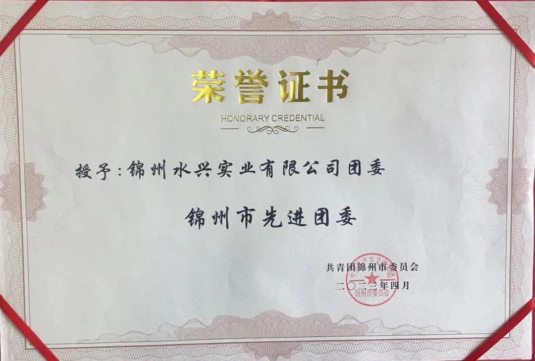 喜报！公司团委荣获“锦州市先进团委”等多项荣誉