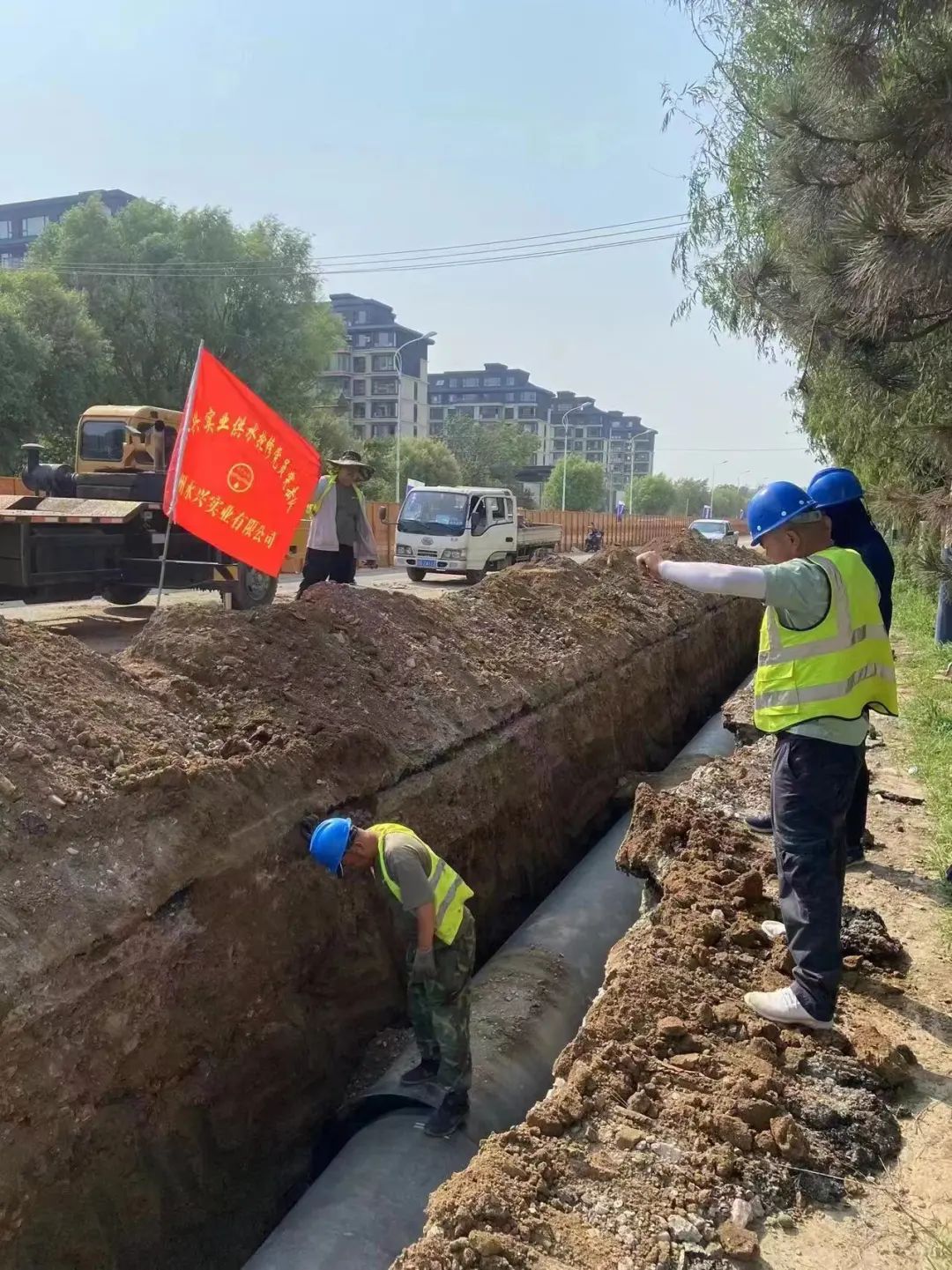 精心筹划 优质施工 保障通水 造福一方